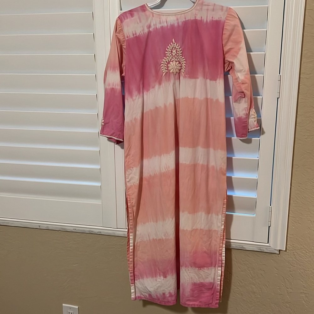 Mary Marshmallow boho preppy beachy dress size medium - Picture 7 of 8